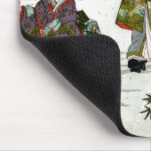 雪日本の景 マウスパッド (コーナー)