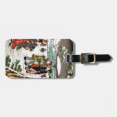 雪日本の景 ラゲッジタグ (正面横)