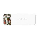 雪日本の景 ラベル (正面)