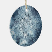 雪星 セラミックオーナメント (右)