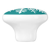 雪星 – 引き出しノブ セラミックノブ (側面)