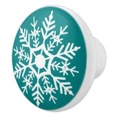 雪星 – 引き出しノブ セラミックノブ (右)