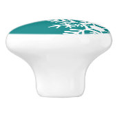 雪星 – 引き出しノブ セラミックノブ (側面)