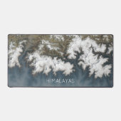 雪景色の絶景ヒマラヤ山脈 デスクマット (正面)
