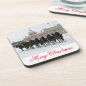 雪景色コースターの家族用騎兵 コースター (左側)