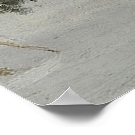 雪景色ポスター ポスター (角)