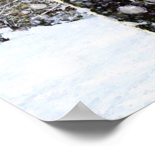 雪景色ポスター ポスター (角)