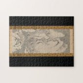 雪景色1744榊ひゃくせん ジグソーパズル (横)