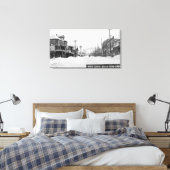 雪景色 キャンバスプリント (インサイチュ (寝室))