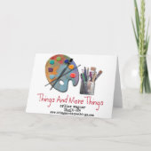 雪景色 シーズンカード (裏面)