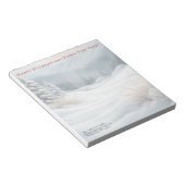 雪景色 ノートパッド (アングル)