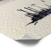 雪景色 ポスター (角)