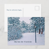 雪景色 ポストカード (正面/裏面)