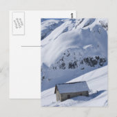 雪景色 ポストカード (正面/裏面)