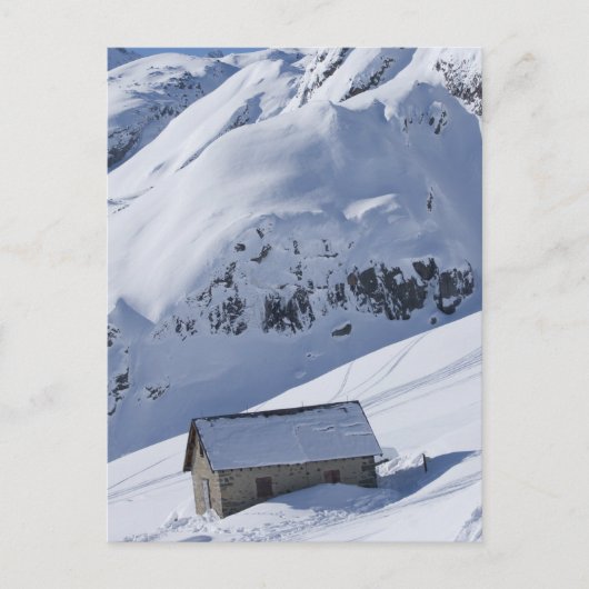 雪景色 ポストカード (正面)