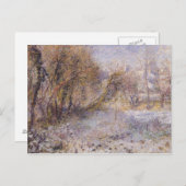 雪景色 ポストカード (正面/裏面)