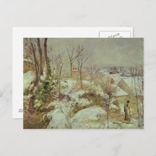 雪景色 ポストカード (正面/裏面)