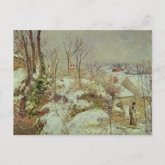 雪景色 ポストカード (正面)