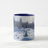 雪景色 マグカップ (中央)