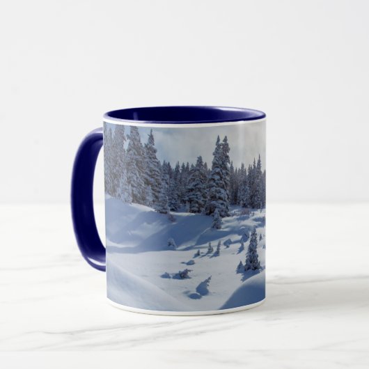 雪景色 マグカップ (正面左)