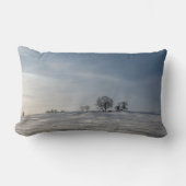 雪景色 ランバークッション (正面)