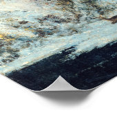 雪景色， 1866 ポスター (角)