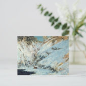 雪景色， 1866 ポストカード (スタンド正面)