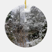 雪木セラミックオーナメント セラミックオーナメント (裏面)