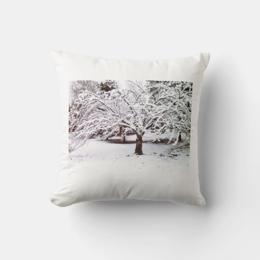 雪木 クッション (正面)