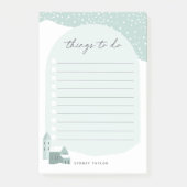 雪村パーソナライズされた一覧 ポストイット (正面)