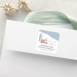 雪村住所の変更 スクエアシール