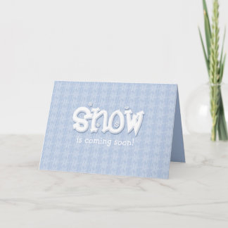雪来が降る! シーズンカード