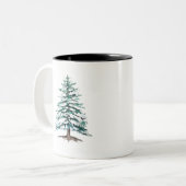 雪松 ツートーンマグカップ (正面左)