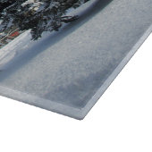 雪板の松 カッティングボード (角)