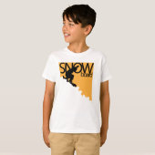 雪板 Tシャツ (正面フル)
