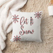 雪枕にする クッション (ブランケット)