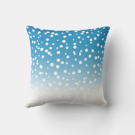 雪枕。 クッション (裏面)