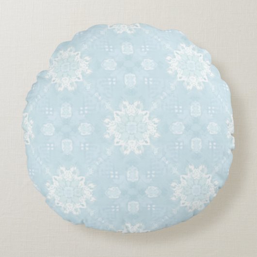 雪枕 ラウンドクッション (正面)