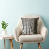 雪林のシーン クッション (椅子)