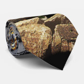 雪林のユール(キリスト降誕祭)の燃焼 ネクタイ (ロール)