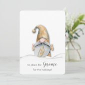 雪格言フラットクリスマス シーズンカード (スタンド正面)