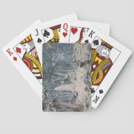 雪森（Andreas Achenbach著） トランプ