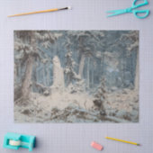 雪森（Andreas Achenbach著） 薄葉紙 (クラフト)