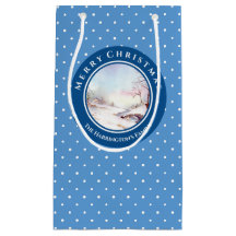 雪橋の水の色の風景クリスマス