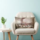 雪止め列車腰枕 ランバークッション (椅子)