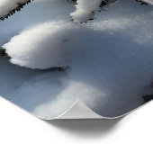 雪毛布 ポスター (角)