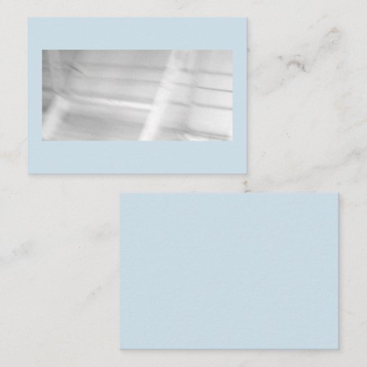 雪毛布 名刺 (正面/裏面)