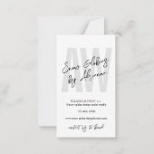 雪気に球の指示 ノートカード (裏面)