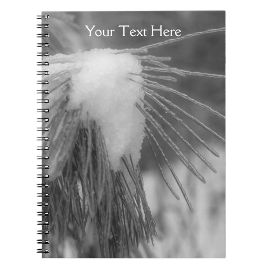 雪氷松自然帳 ノートブック (正面)