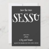 雪洲 招待状 (正面)